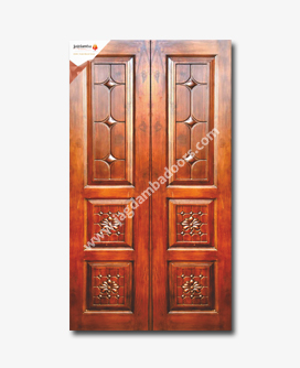 Double Door Carving